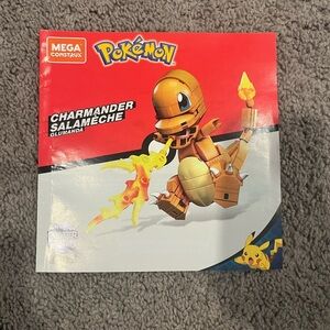 MEGA Pokémon Building Toys Set, Build & Show Charmander